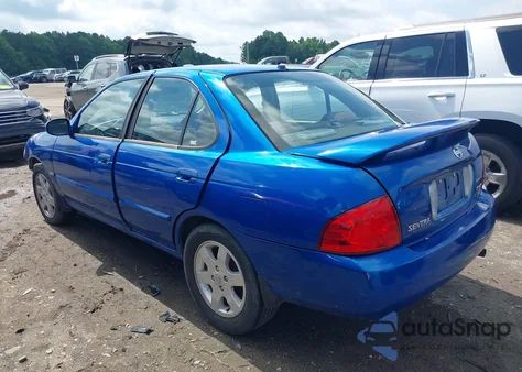 2006 Nissan Sentra 1.8S z USA, uszkodzony, nr VIN 3N1CB51D26L626251